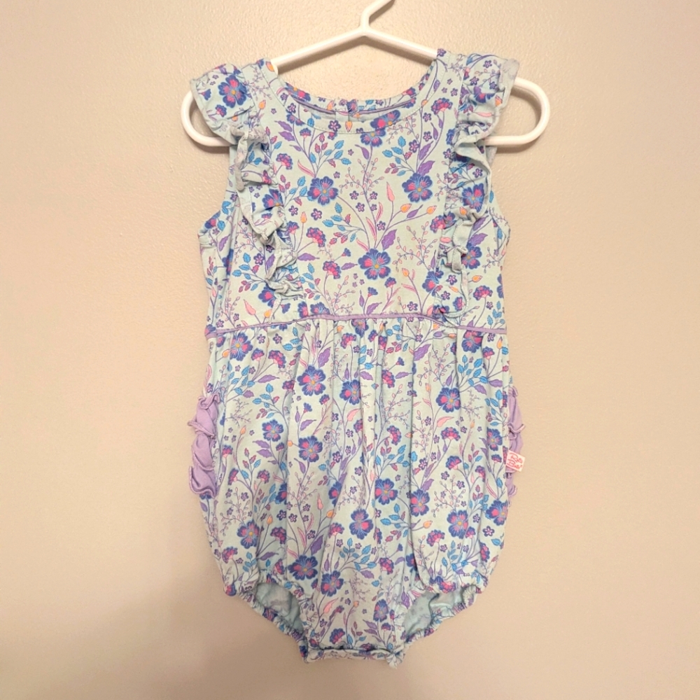 Floral Baby Romper